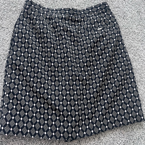 Liz Golf By Liz Claiborne Size 6 Women Athletic Golf Skort Short Black Geometric - Picture 7 of 7